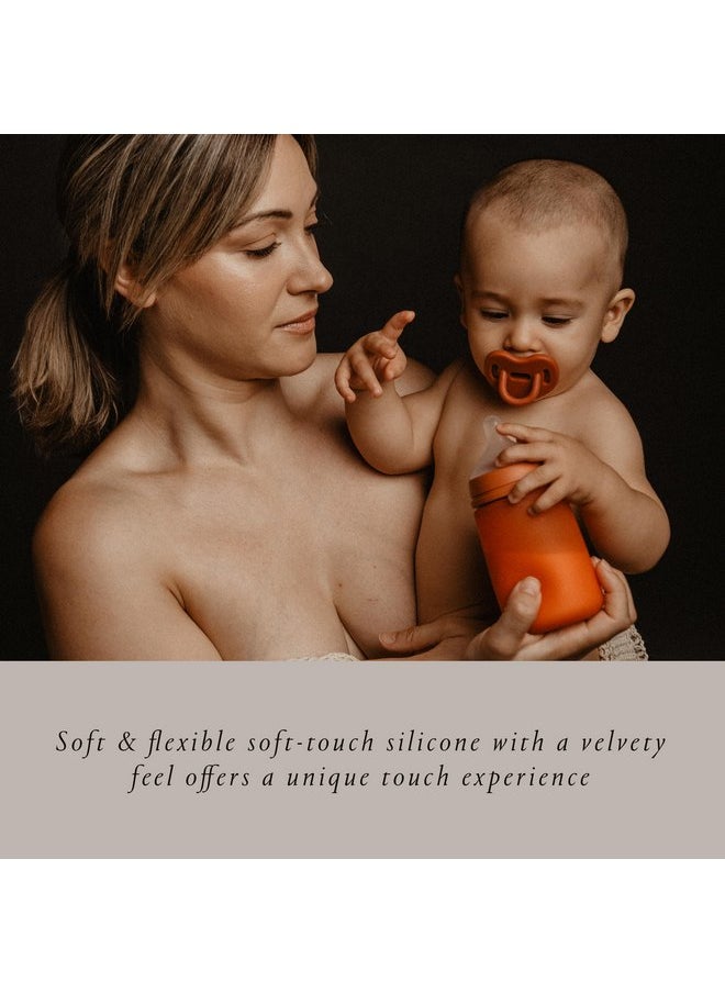 Suavinex Color Essence SX PRO Physiological Soft Flexible Silicone Baby Bottle, Anti Colic Baby Bottles, Supports Breast Feeding Babies, Made in Spain, Medium Flow, 8oz, Jungle Green