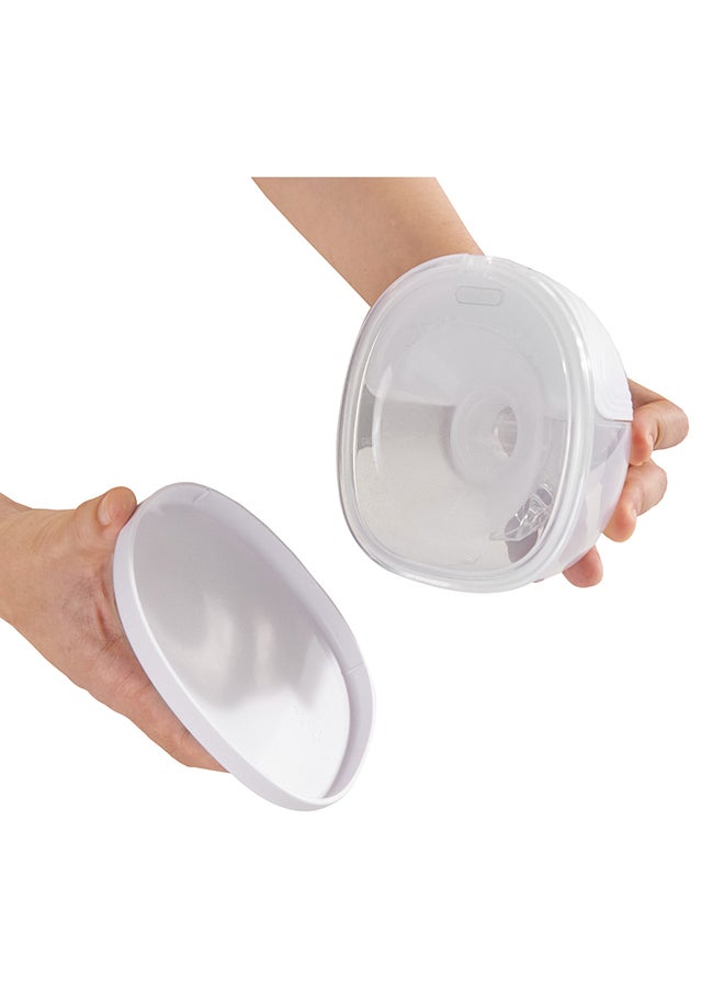 Smart Wearable Automatic Breast Pump - White