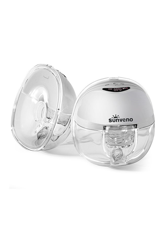 Smart Wearable Automatic Breast Pump - White
