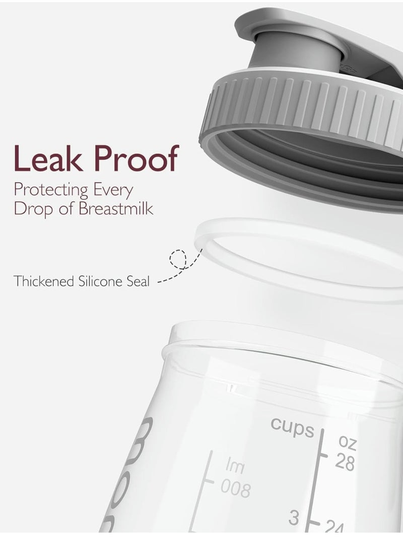 Breast Milk Pitcher, Resistant to Heat and Cold Abrupt Temp Swings, No Leak Breast Milk Fridge Storage Container With Wide Mouth, Fast Baby Formula Maker, Breastfeeding Essentials