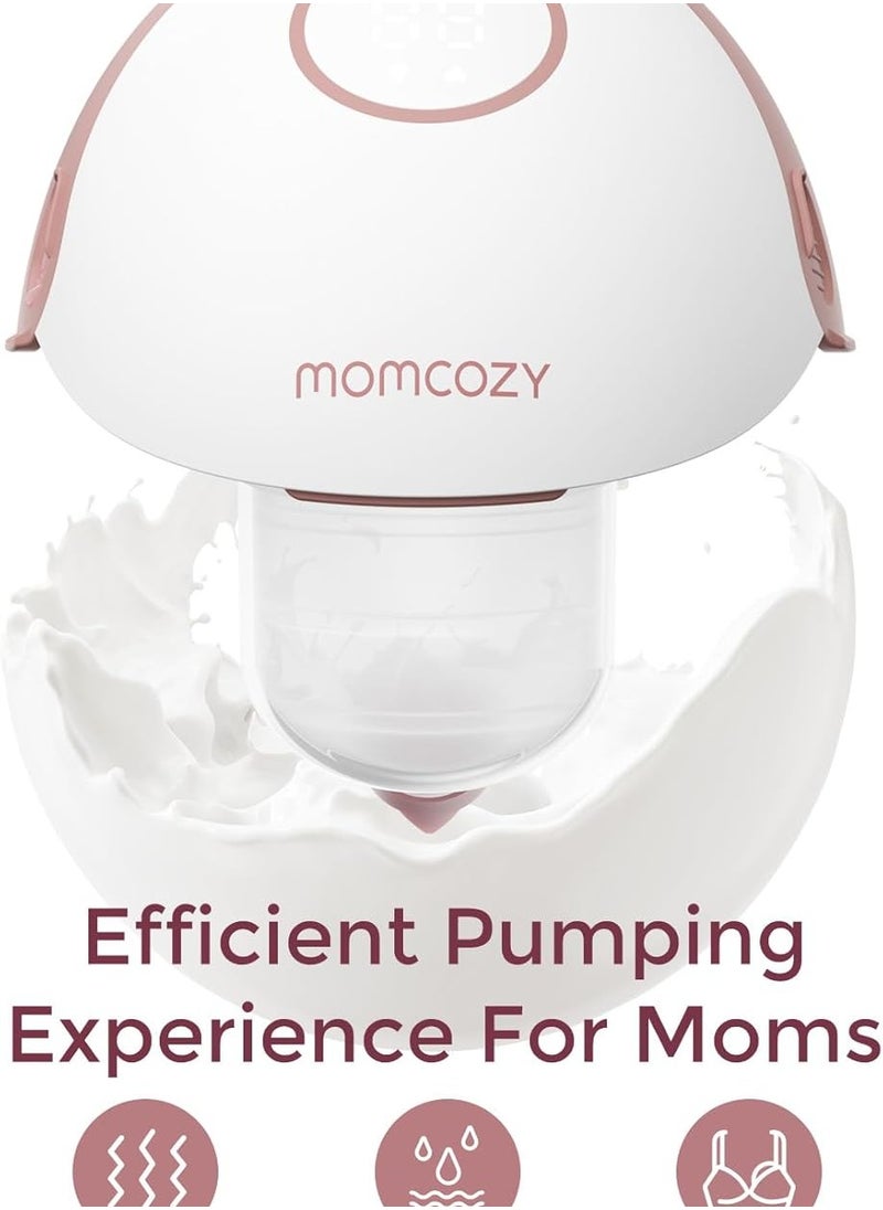 Breast Pump Hands Free Mobile Style | M6, Wearable Breastfeeding Pump Ideal Rhythm for More Milk, DoubleFit Flange More Fit & Discreet with 3 Modes & 9 Levels