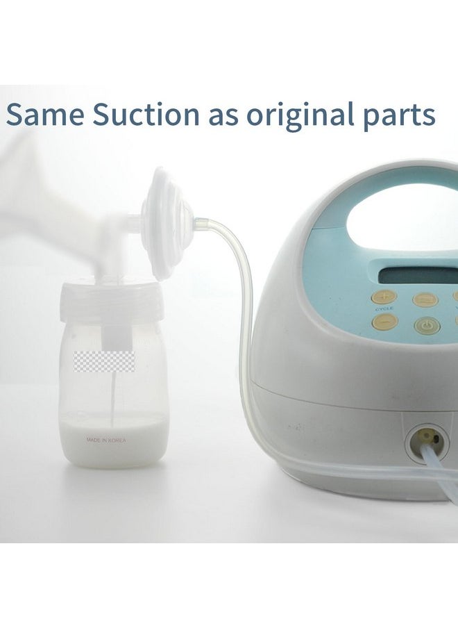 Momstouch 20mm Flange and Duckbill Valve Compatible with Spectra S1 S2 9 Plus Breastpump Replacement to Spectra Pump Parts, Not Original, Replace Spectra Accessories.