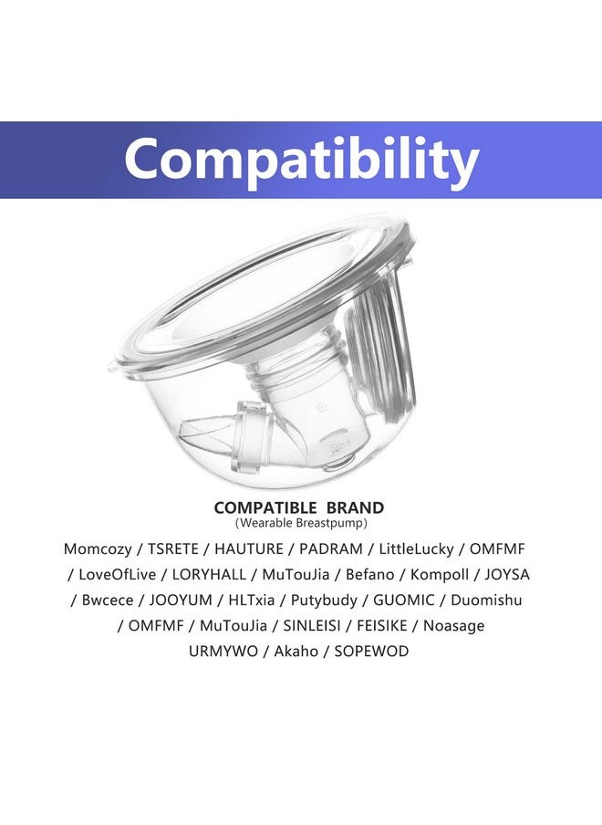 Belmikal Duckbill Valves Compatible with momcozy/TSRETE/PADRAM/LoveOfLive/Kmaier Wearable BreastPumps Replace Valves. Replace momcozy Pump Parts/Accessories. Use with Breast Pumps S9|S10|S12