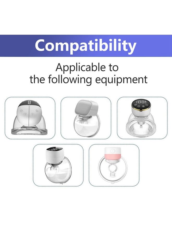 Belmikal Duckbill Valves Compatible with momcozy/TSRETE/PADRAM/LoveOfLive/Kmaier Wearable BreastPumps Replace Valves. Replace momcozy Pump Parts/Accessories. Use with Breast Pumps S9|S10|S12