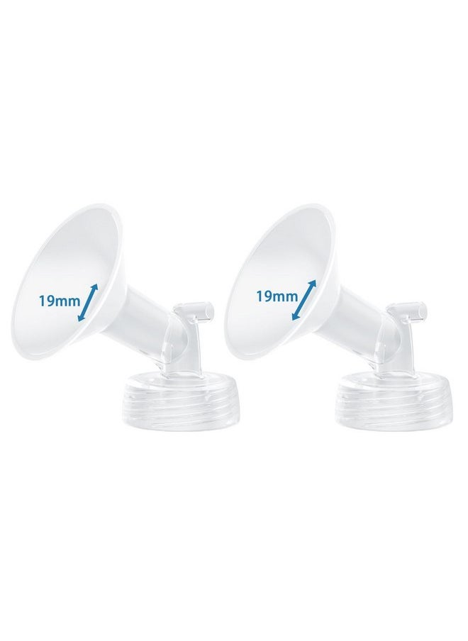 Breast Pump Parts Compatible with 19mm Flange Spectra Replacement Pump Parts, Spectra Pump Parts, Spectra Breast Pump, Spectra Bottles, Spectra s1 s2 Pump Parts, Spectra Flange 19mm 2 Pcs