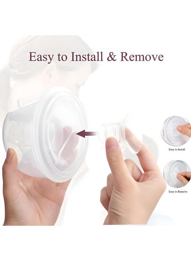 10PCS Flange Inserts 13/15/17/19/21mm,Compatible with Momcozy S12 Pro/M5/S9 Pro Hands-Free Breast Pump,Use for Medela/Spectra/Elvie/Willow/TSRETE/kmaier 24mm Shields/Flanges,Reduce 24mm to Other Size