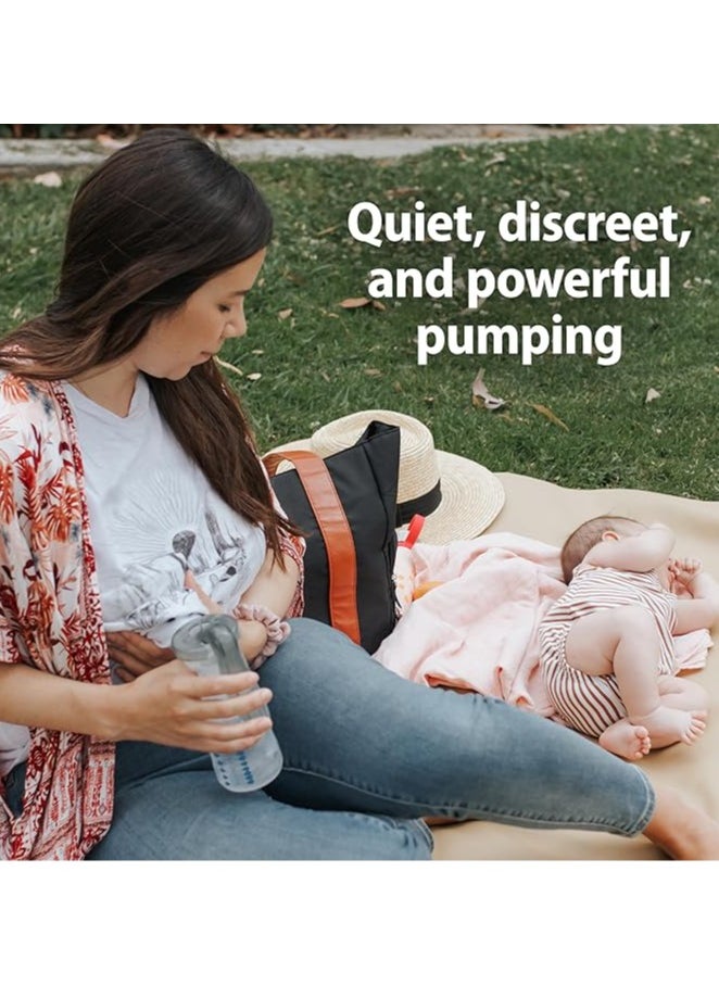 Manual Breastpump Softshape Silicone Shield and Bottle