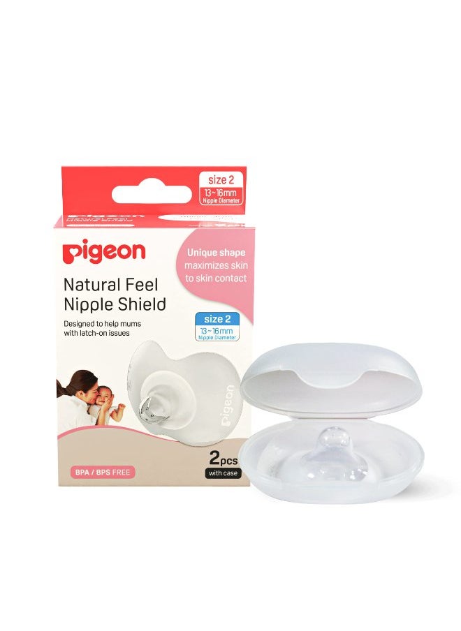 Pigeon Natural Feel Nipple Shield 2's