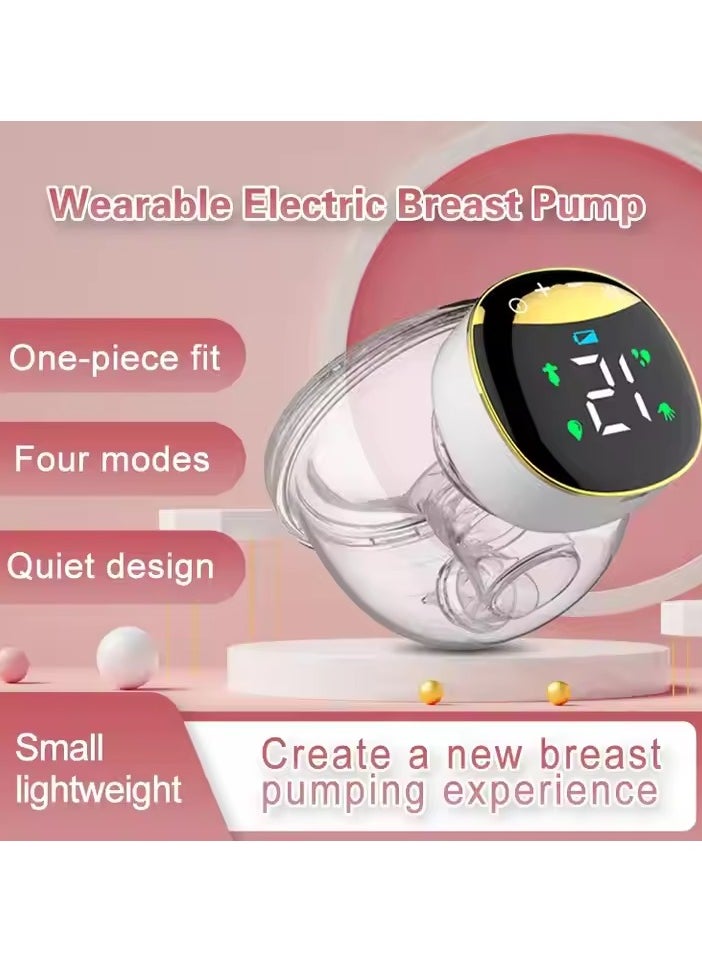 Wearable Portable Smart Hands Free Low Noise and Pain Free Electronic Breast Pump With Longest Battery