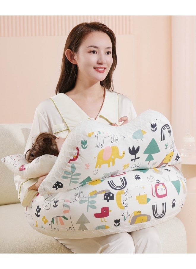 Multifunctional Newborn Baby Breastfeeding Pillow, Relieve Hand Fatigue, Maternity Nursing and Confinement Feeding Pillow