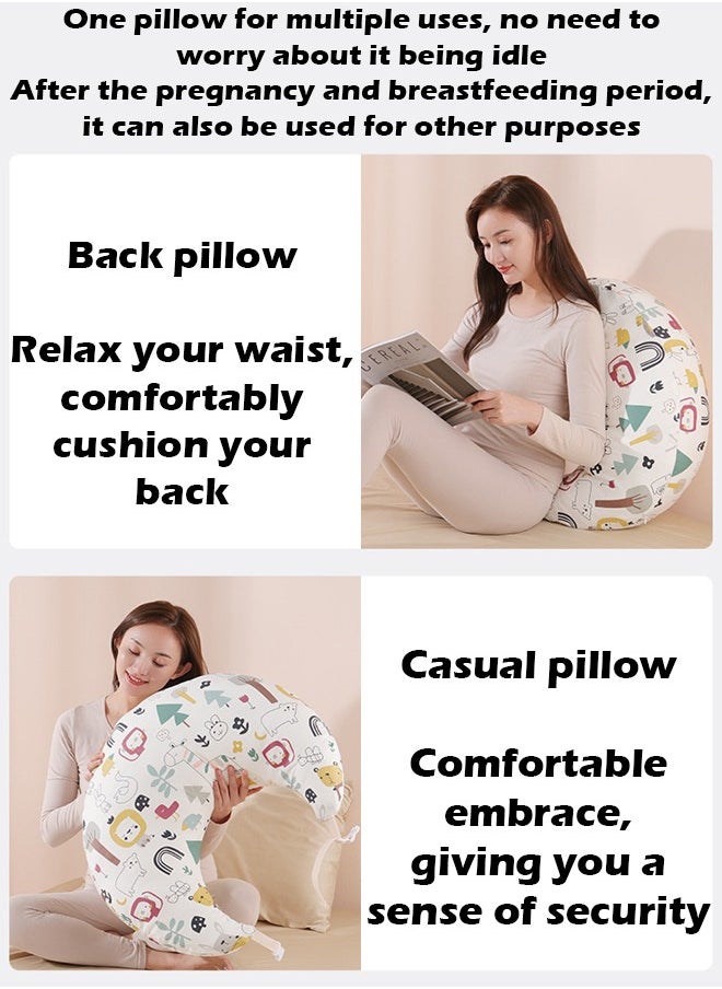 Multifunctional Newborn Baby Breastfeeding Pillow, Relieve Hand Fatigue, Maternity Nursing and Confinement Feeding Pillow