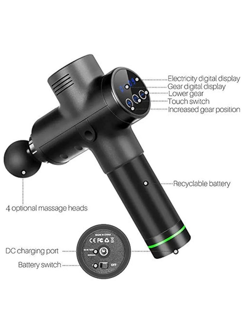 Massage Gun Hand Massager for Deep Tissue Muscles Cordless Percussion Massager Massage Gun