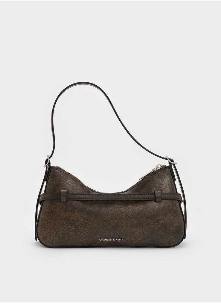 Sloane Shoulder Bag & Crossbody Bag - Dark Brown