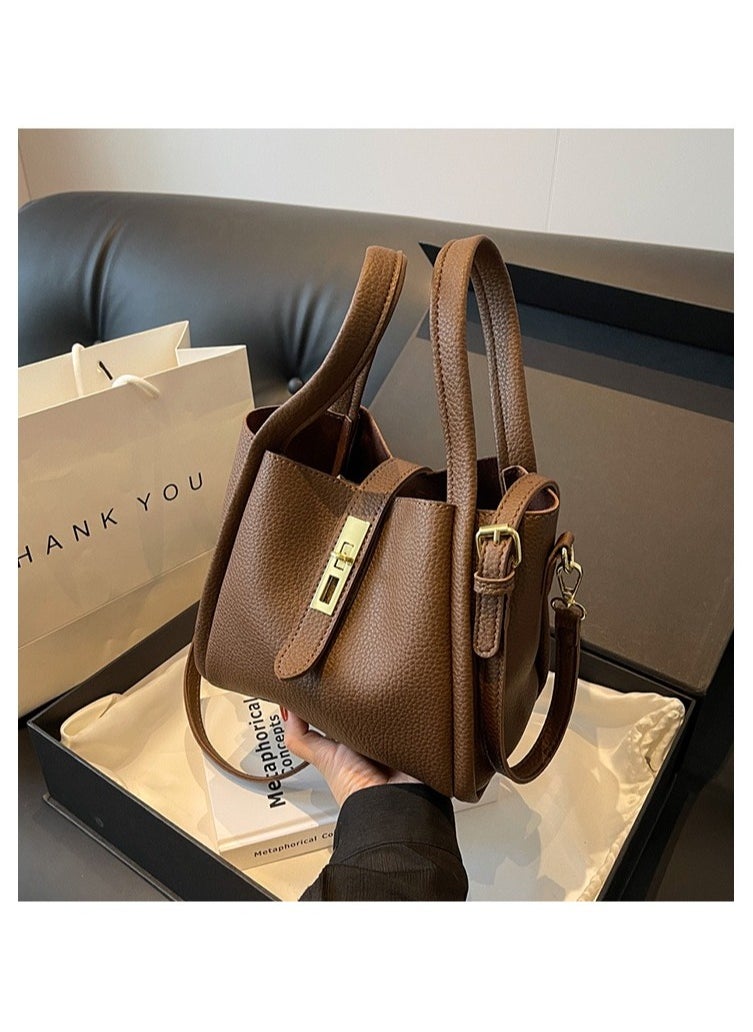 Women Handbag Women Shoulder Tote Bags Top Handle Satchel Portable Crossbody Commuter Bag With Adjustable Strap