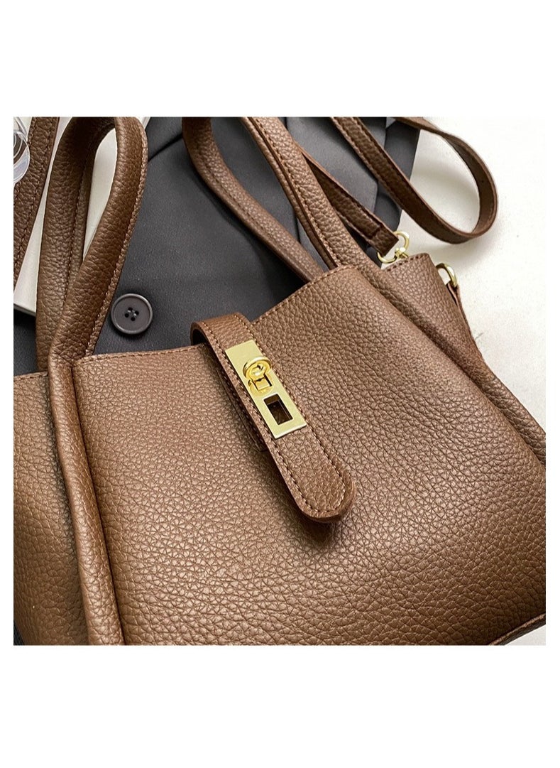 Women Handbag Women Shoulder Tote Bags Top Handle Satchel Portable Crossbody Commuter Bag With Adjustable Strap