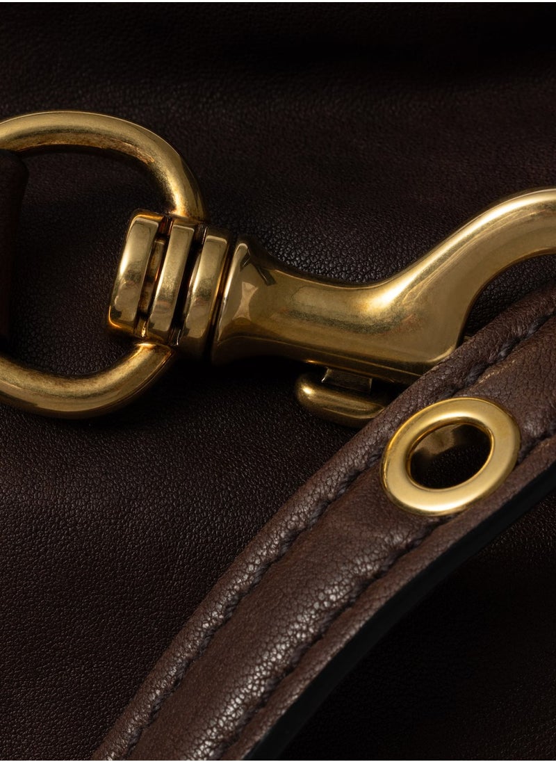 MIU Aventure nappa leather bag