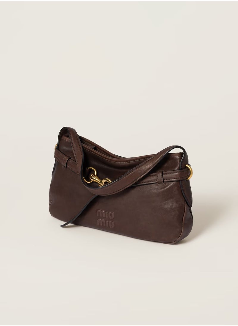 MIU Aventure nappa leather bag