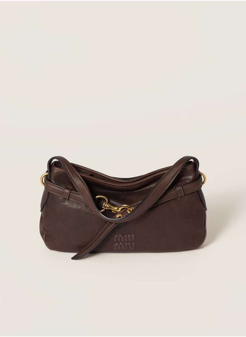 MIU Aventure nappa leather bag