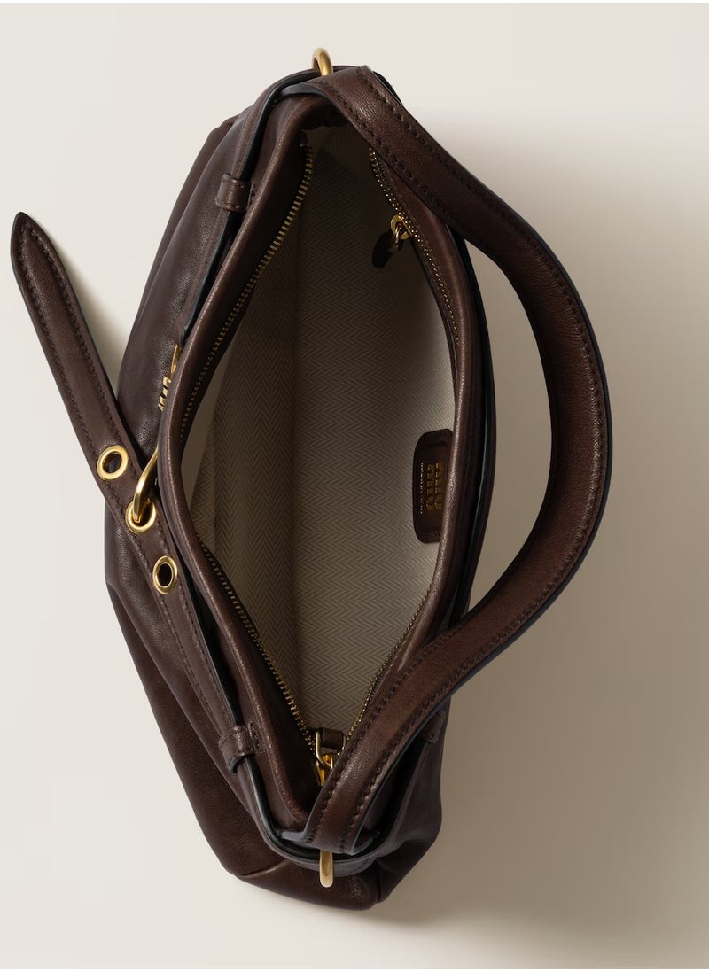 MIU Aventure nappa leather bag