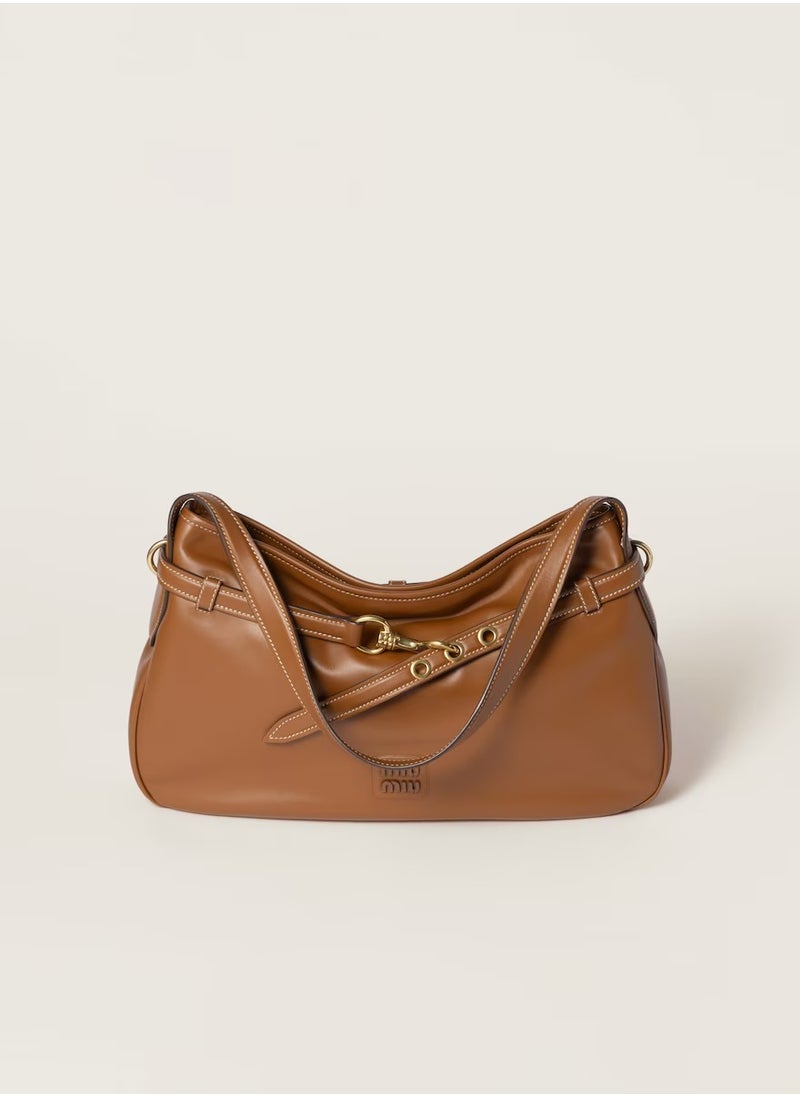 MIU Aventure nappa leather bag