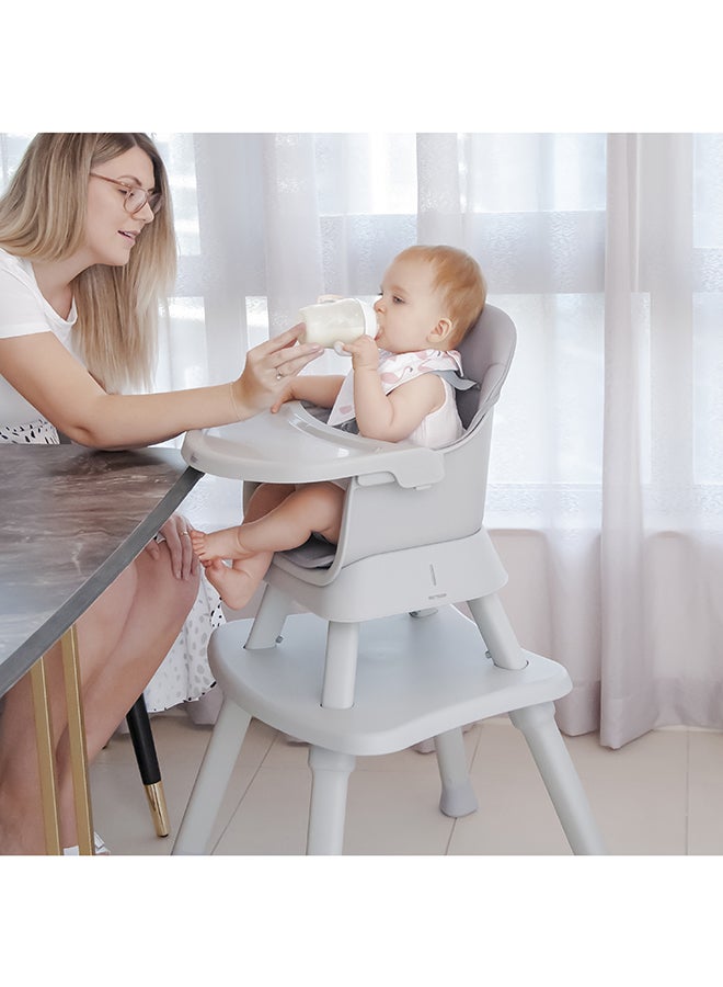 6-In-1 Baby High Chair - Pink