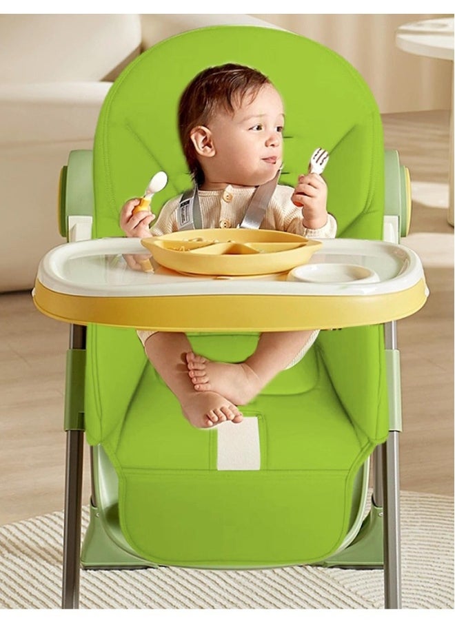 High Chair Covers for Baby, High Chair Cushion, Universal Baby Dining Chair Cushion, Pu Leather Cover for Baby Dining Chair, Easy to Fit Wipe Clean Seat Pad for Chair to Keep Baby Comfortable