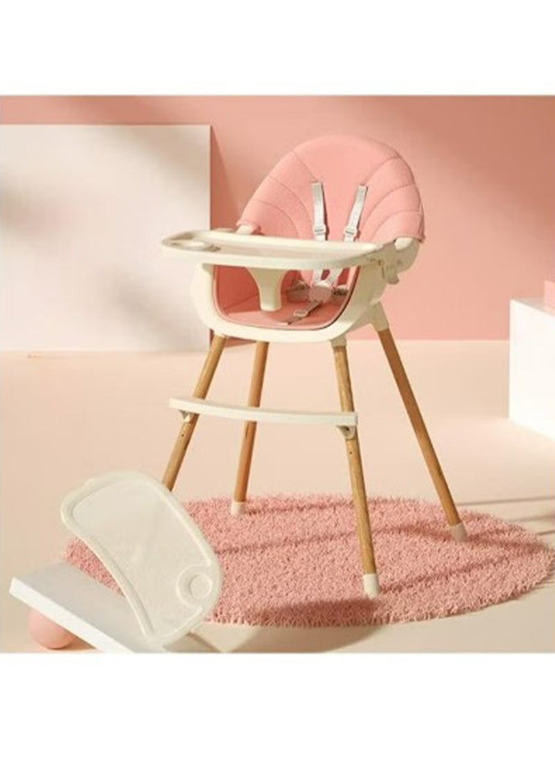 3-in-1 Baby High Chair Lightweight and Portable Feeding Reclining, and Playtime Solution Adjustable Height