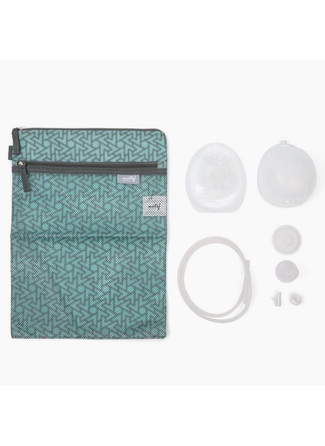 Motif Medical Breast Milk Collection Cups - Wearable, Discreet & Comfortable - Leak-Proof 5 oz Cups with Tubing Included - Works with Luna and Duo Breast Pumps