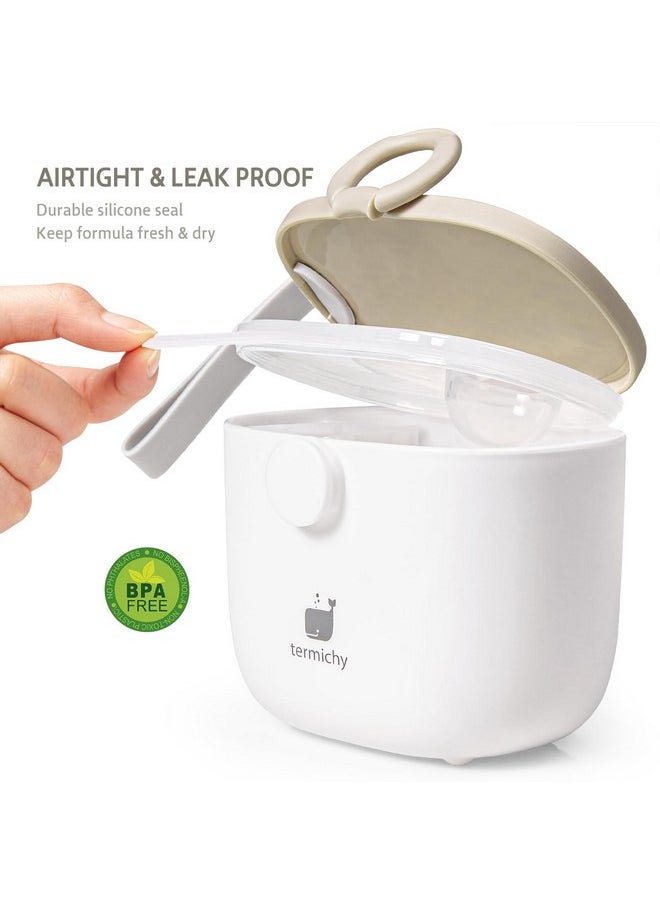 Termichy Baby Formula Dispenser, Portable Formula Dispenser Container with Scoop and Carry Handle for Travel Outdoor Activities for Baby Infant, 500ml