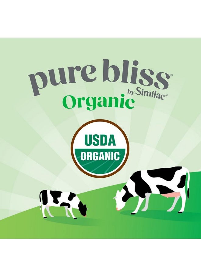 Pure Bliss by Similac Organic* Infant Formula, Easy to Digest, USDA-Certified Organic, Powder, 20.6-oz Tub