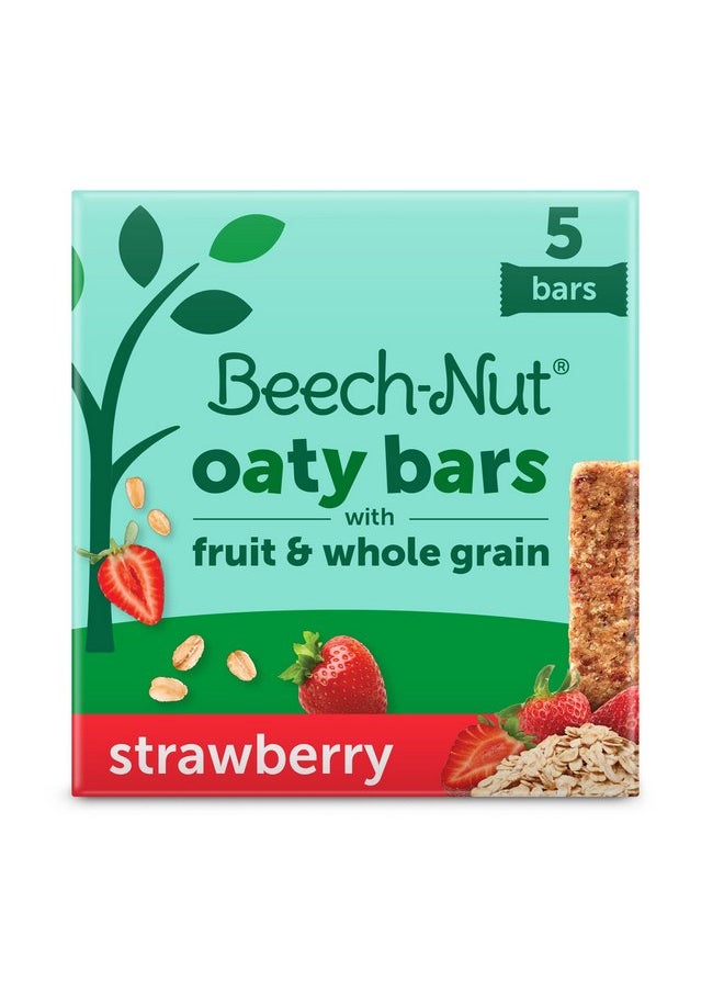 Beech-Nut Baby & Toddler Fruity Oat Bars, Strawberry, 0.78 Ounce Bars (Pack of 5)