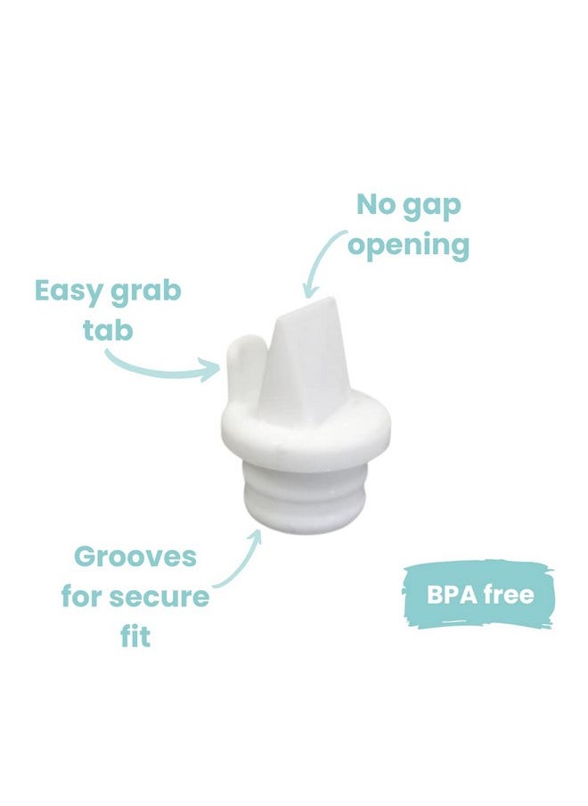 Zomee Replacement Duckbill Valve Set Compatible with Zomee Z1 Z2 Pumps | Increase Suction Power | BPA Free