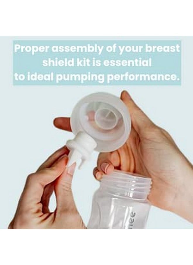 Zomee Replacement Duckbill Valve Set Compatible with Zomee Z1 Z2 Pumps | Increase Suction Power | BPA Free