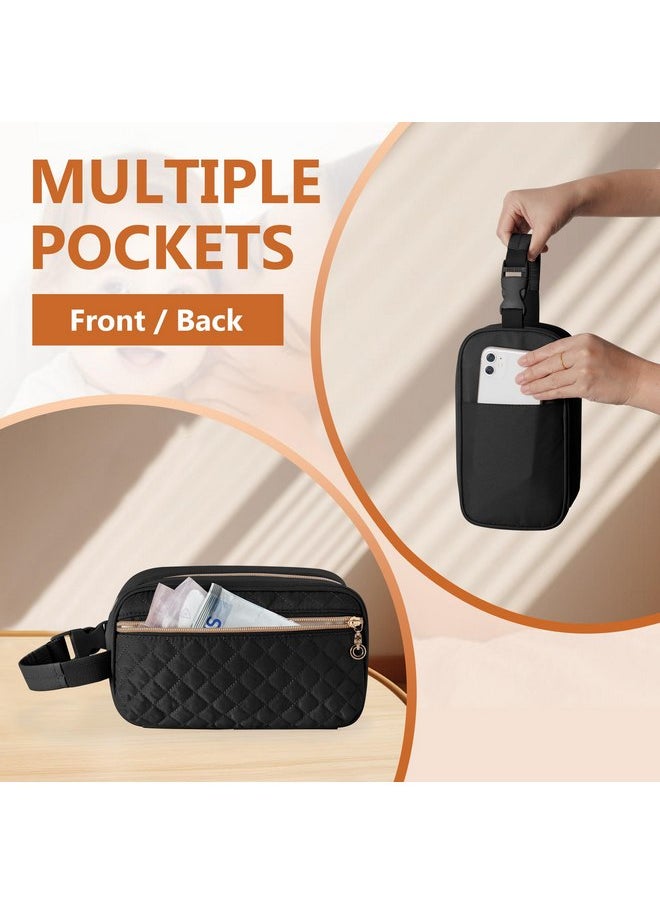 Damero Breastmilk Cooler Bag with 4 Ice Packs -Breastmilk Cooler Travel Bag Organizer with Detachable Buckle Handle for Daycare and Breastfeeding Mom,Black
