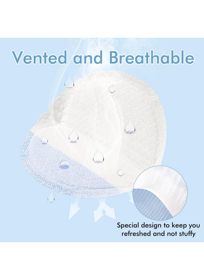 NCVI Nursing Pads Disposable Ultra-Thin, Super Absorbent Breast Pads for Leaking Milk, Soft and Stay Dry Breastfeeding Pads Portable, Breathable Nipple Pads Individually Wrapped, 180 Count