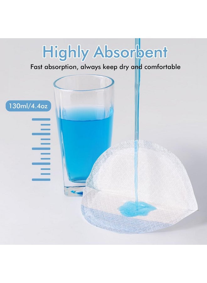 NCVI Nursing Pads Disposable Ultra-Thin, Super Absorbent Breast Pads for Leaking Milk, Soft and Stay Dry Breastfeeding Pads Portable, Breathable Nipple Pads Individually Wrapped, 180 Count