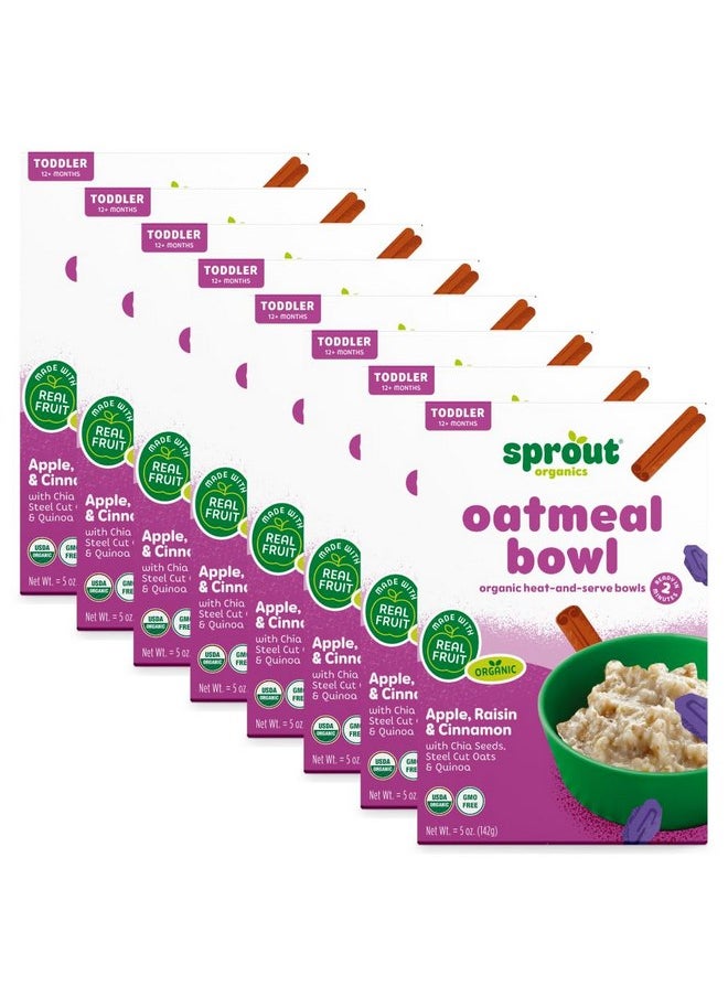 Sprout Organics, Toddler Meal, Oatmeal Raisin Breakfast Bowl, 5 oz (8-count)