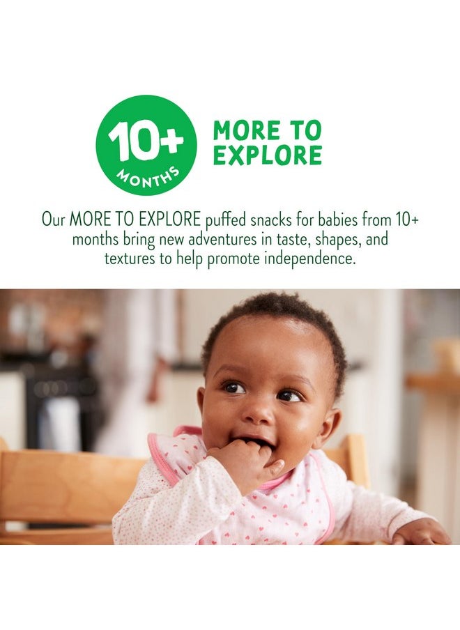 Little Bellies Organic Apple & Berry Softcorn Baby Snack (Pack of 18 x 0.28 oz Individual Packs)