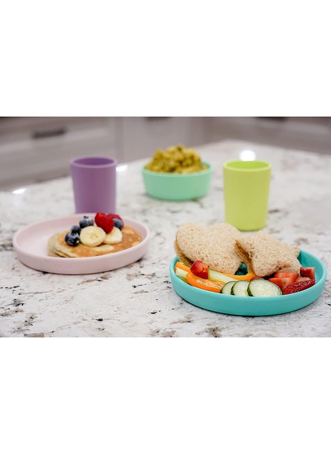 Pack Of 3 Silicone Meal Set For Babies, Toddlers And Kids