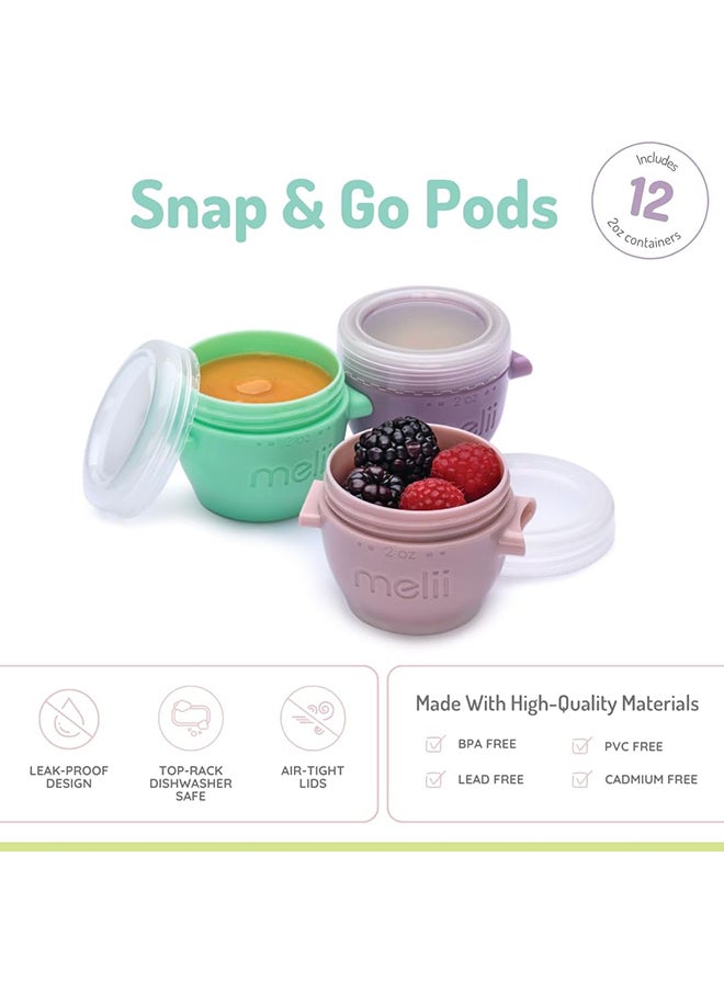 Pack Of 12 Snap And Go Pods, 2 Oz
