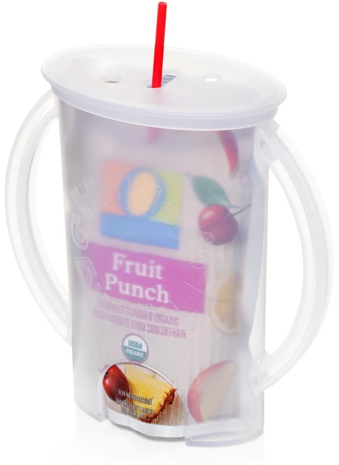 Flipping Holder (Snow White) - The, a mess-free food pouch and juice box holder for babies, toddlers, and kids