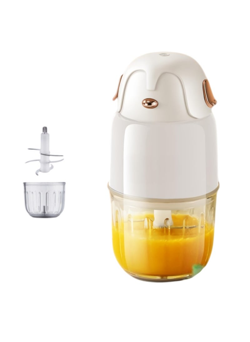 Baby Food Maker, Lightweight And Portable Baby Food Processor, Efficient Food Blender For Baby Food, Food Puree Maker For Vegetable Fruit Baby Food, (1pc, 304 Steel, 6 Leaves Single Cup Single Blade)