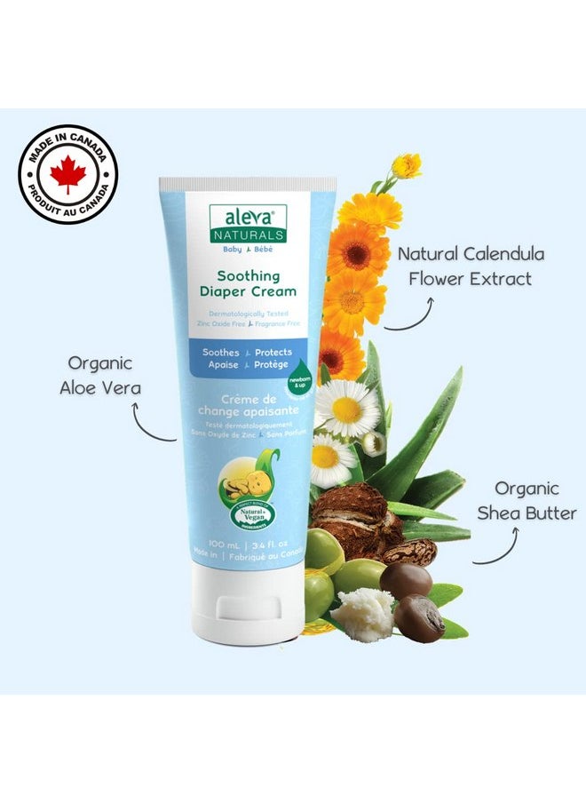 Aleva Naturals Soothing Diaper Cream, 100ml 37937 White
