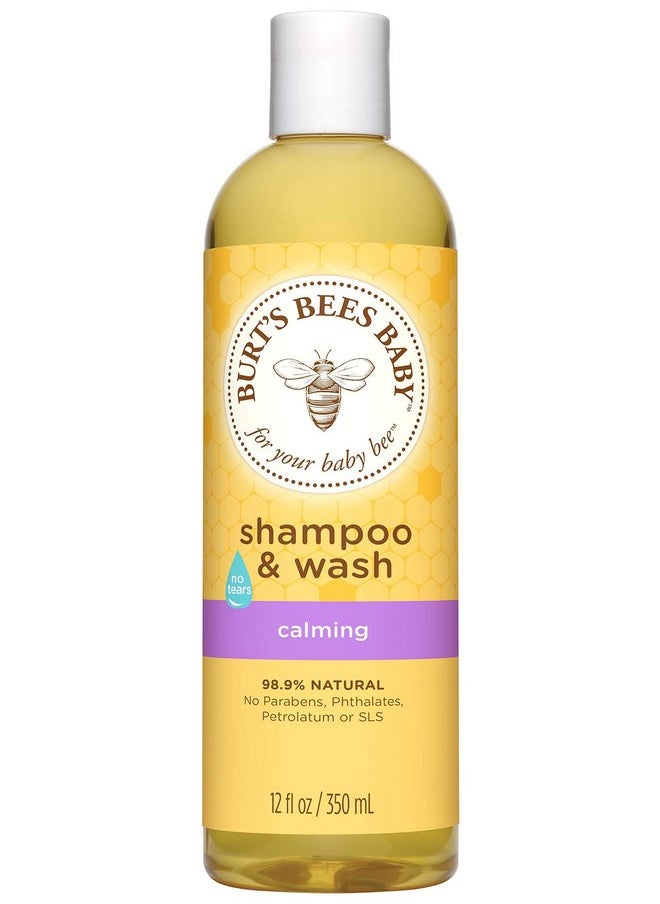 Burt's Bees Baby Shampoo & Wash, Calming, 12 Ounces (Packaging May Vary)