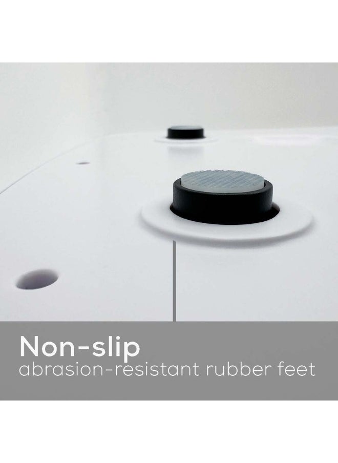 BY80 Digital Baby Weighing Scale With Large Lcd Screen, Curved Platform, Tare And Hold Functions, 20Kg Load Capacity