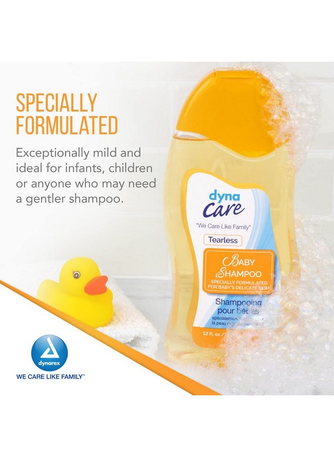 Dynarex Tearless Baby Shampoo, 12 Ounce (Pack of 12)