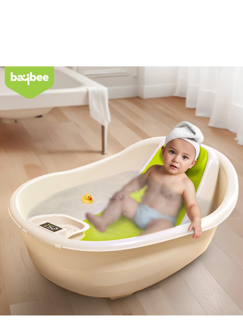 Baybee Baby Bath Tub for Kids, Baby Bath Seat Mini Swimming Pool, Kids Bather for Baby with Non-Slip Base, baby bath tub for kids 0 to 2 years (Green)