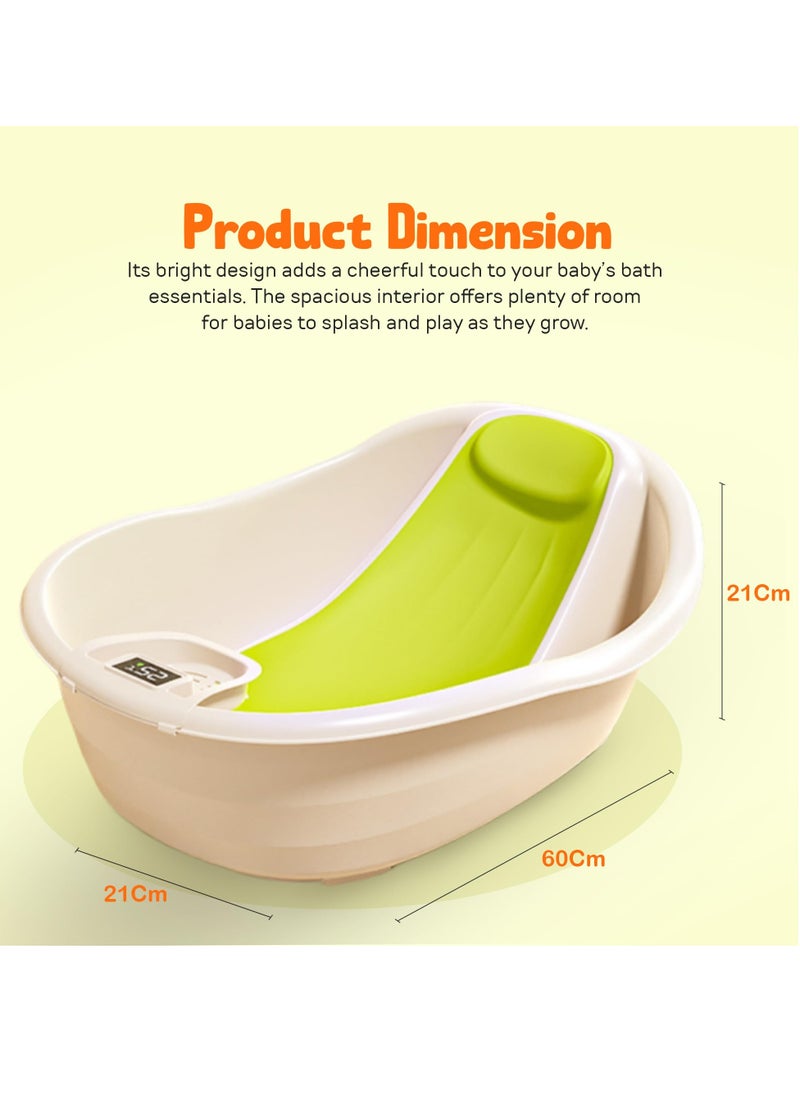 Baybee Baby Bath Tub for Kids, Baby Bath Seat Mini Swimming Pool, Kids Bather for Baby with Non-Slip Base, baby bath tub for kids 0 to 2 years (Green)