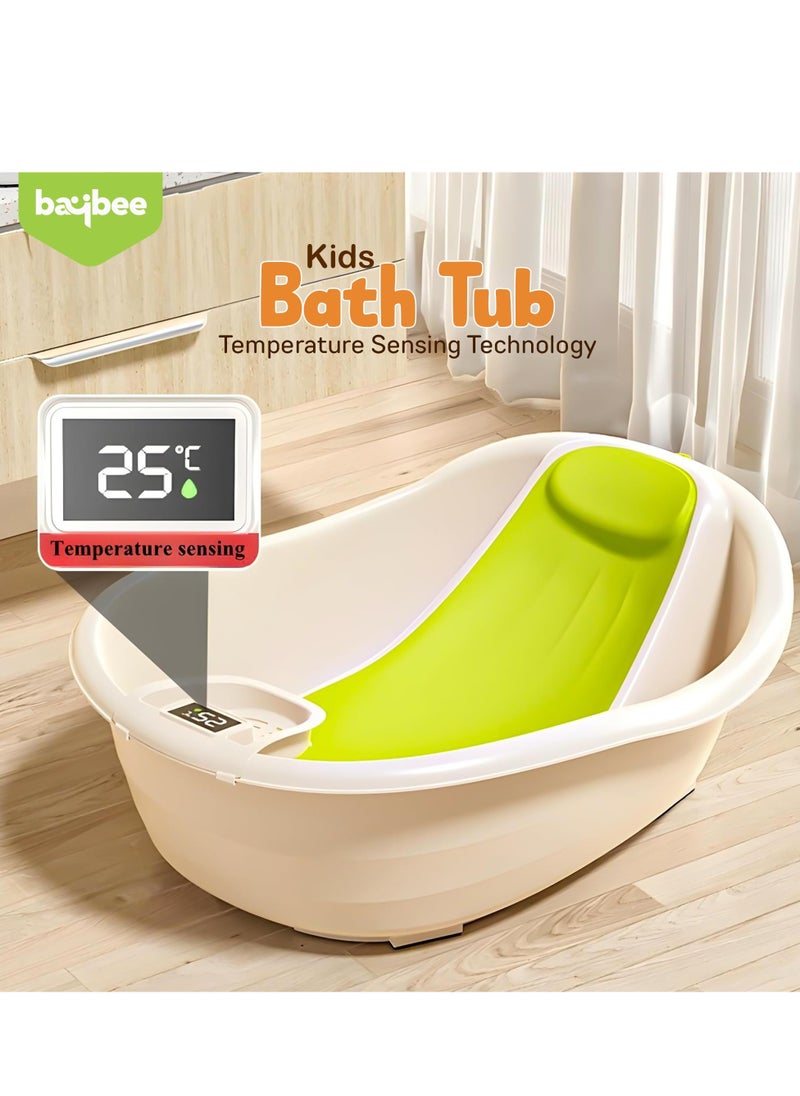 Baybee Baby Bath Tub for Kids, Baby Bath Seat Mini Swimming Pool, Kids Bather for Baby with Non-Slip Base, baby bath tub for kids 0 to 2 years (Green)