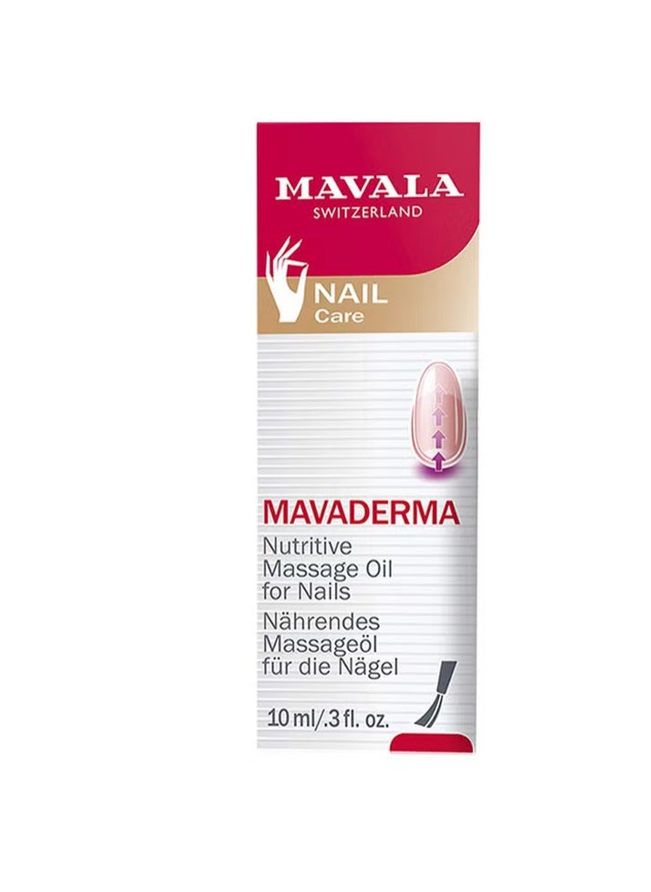 Mavala Mavaderma Nourishing Massage Oil For Nails Clear 10ml